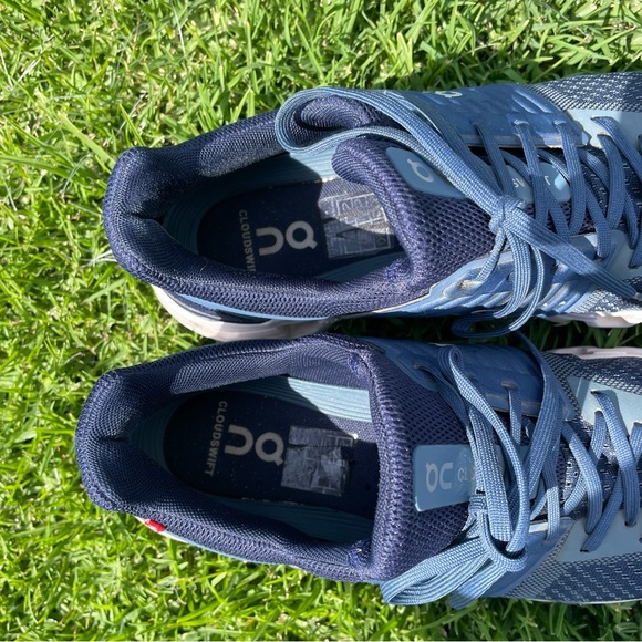 EUC On Cloud Men’s Cloudswift Blue
Running Shoes Size 9.5 - Picture 6 of 14